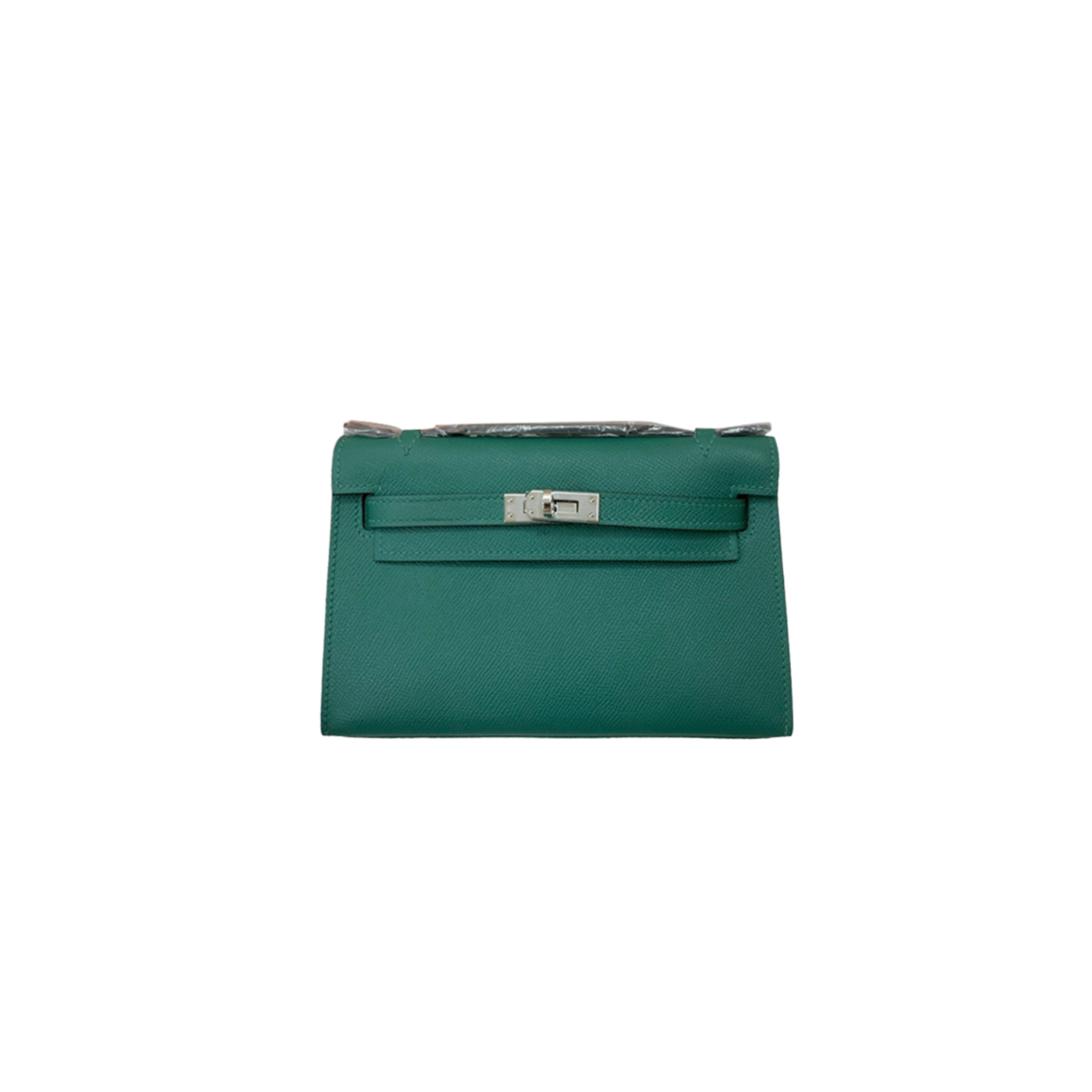 HERMES MASTER KELLY GENERATION IMPORTED EPSOM MALACHITE GREEN (22*14*7cm) 